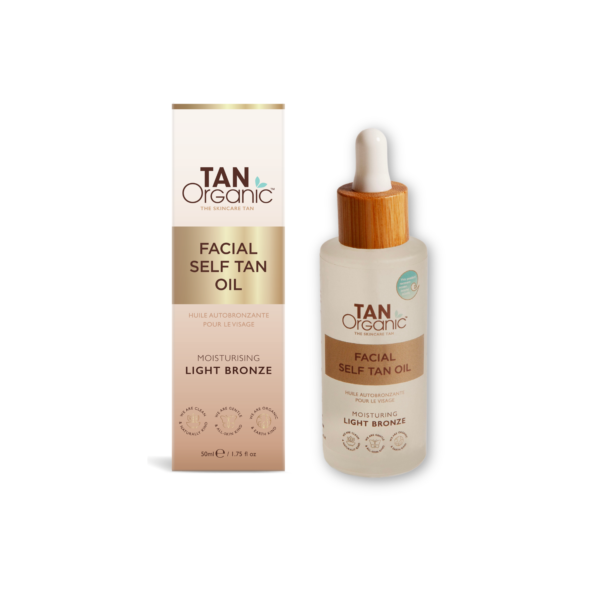 TanOrganic Facial Self-Tanning Oil - 50ml