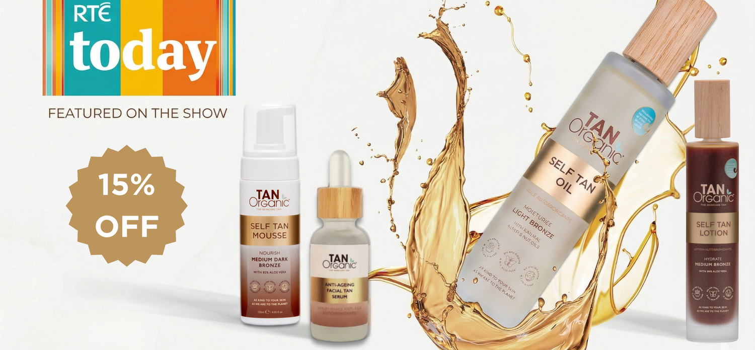 As Seen on RTÉ Today: How to Get the "Studio Glow" with 100% Organic Ingredients