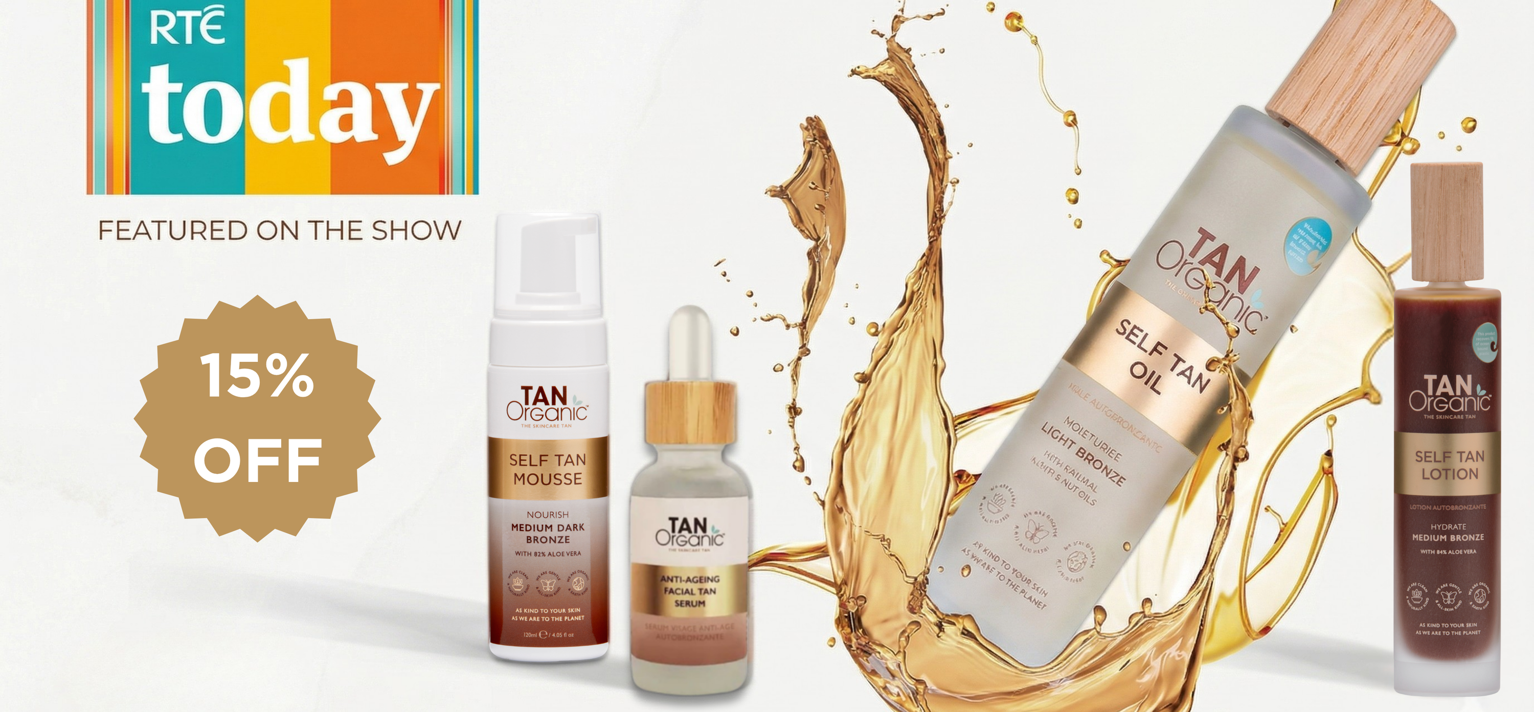 As Seen on RTÉ Today: How to Get the "Studio Glow" with 100% Organic Ingredients