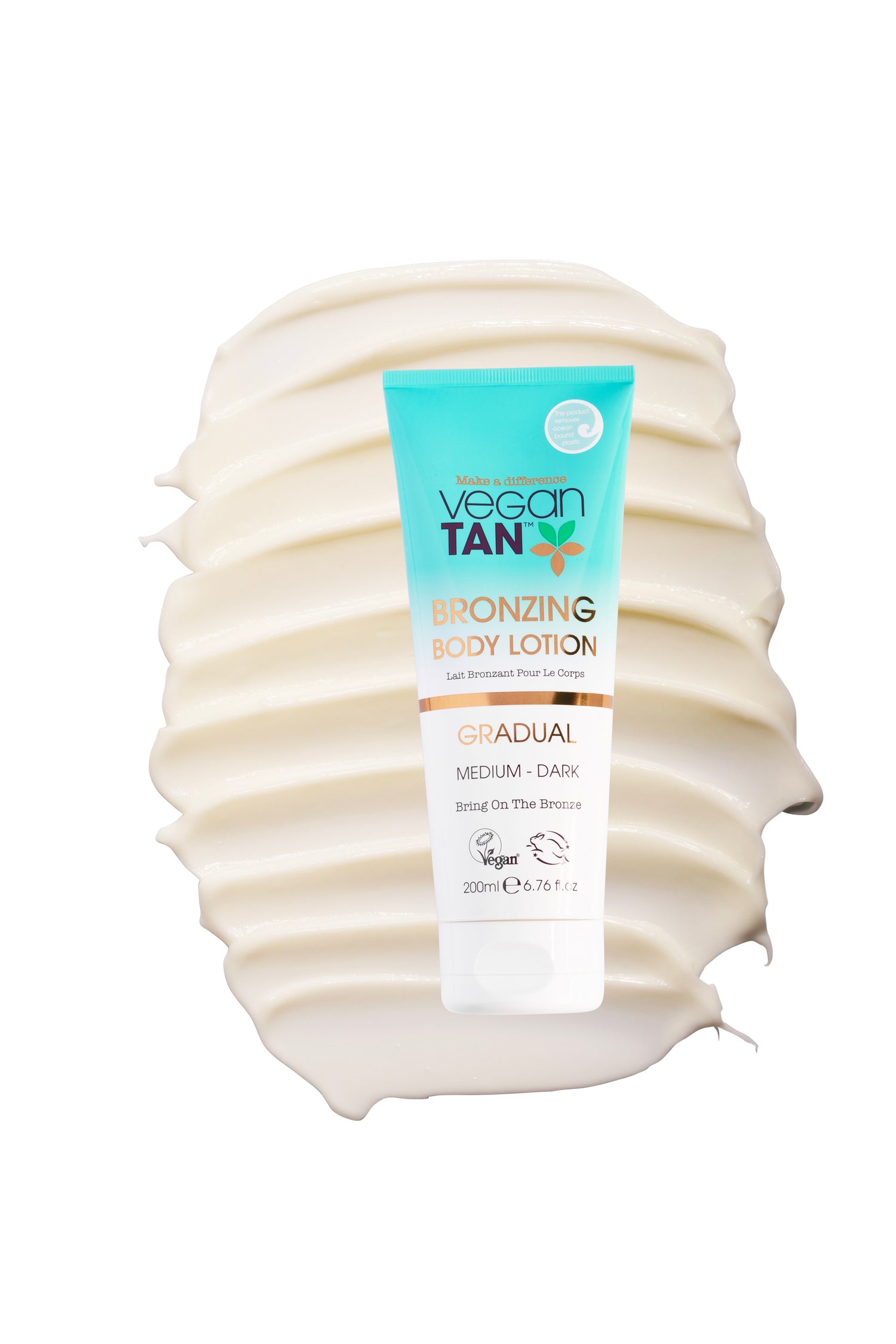 VEGANTAN BRONZING BODY LOTION GRADUAL 200ML MEDIUM-DARK