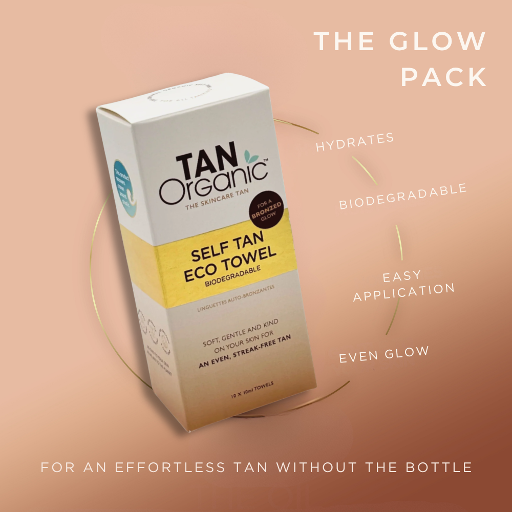 TanOrganic Self Tan Eco Towels 10 X 10ml (10 Pack)
