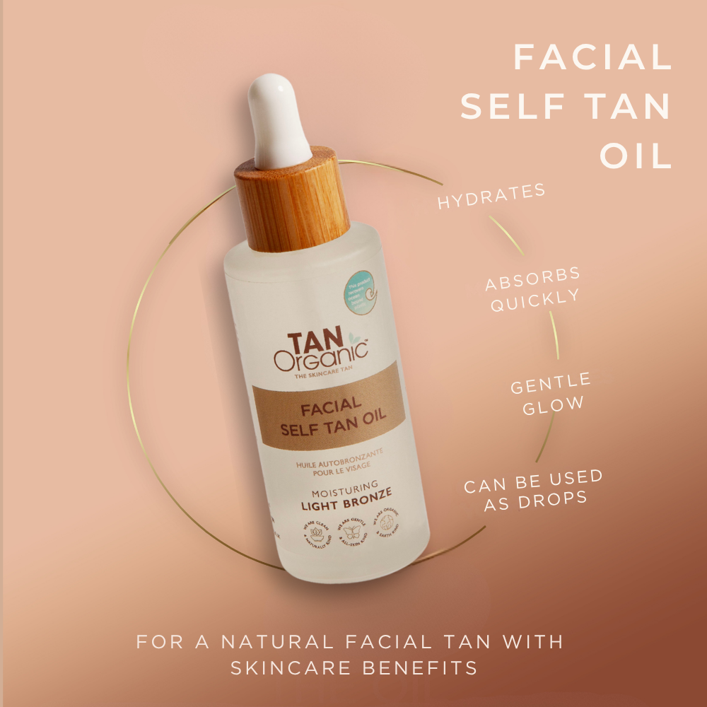 TanOrganic Facial Self-Tanning Oil - 50ml