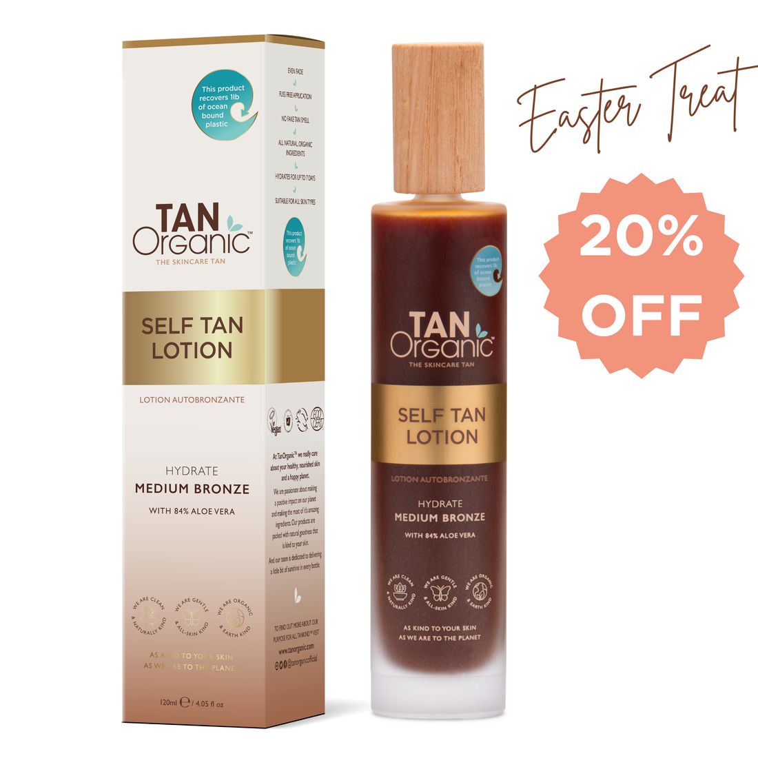 TanOrganic Self-Tan Lotion - 100ml