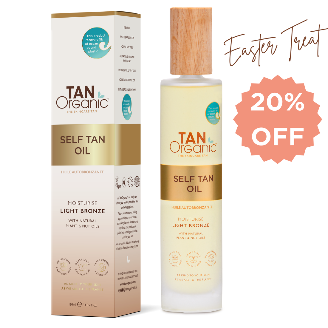 TanOrganic Self-Tan Oil - 100ml