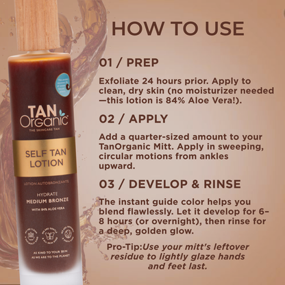 TanOrganic Self-Tan Lotion - 100ml