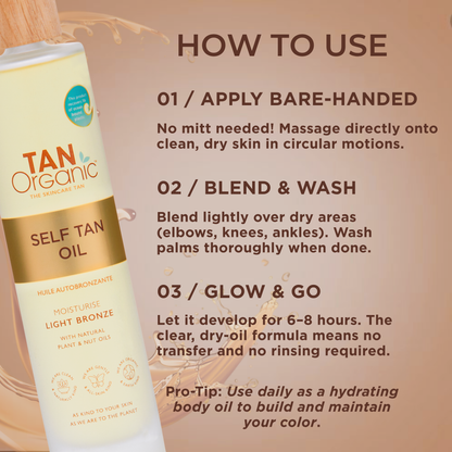 TanOrganic Self-Tan Oil - 100ml