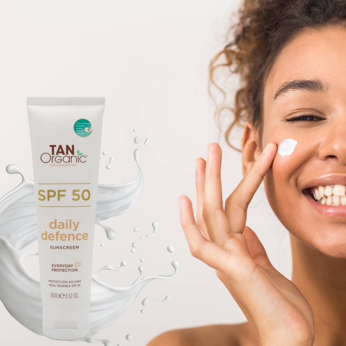 TANORGANIC SPF 50 100G DAILY DEFENCE